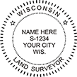 Land Surveyor - Wisconsin
Available in several mount options.