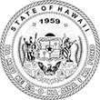State Seal - Hawaii
Available in several mount options