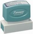 Xstamper Pre-Inked Stamp 5/8" x 2-7/16" This model is commonly used as a notary stamp. It also works well as a larger return address stamp or signature stamp.
The Xstamper has the highest of quality impression.