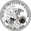 State Seal - Illinois
Available in several mount options