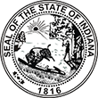 State Seal - Indiana
Available in several mount options