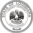 State Seal  - Louisiana
Available in several mount options