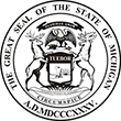 State Seal - Michigan
Available in several mount options.