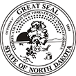 State Seal - North Dakota
Available in several mount options.