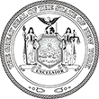 State Seal - New York
Available in several mount options.