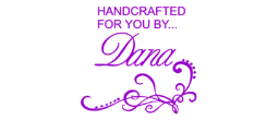 Designer style "hand crafted" stamp.  This is a 1.5 X 1.5 impression. This custom stamp can be on a handle, to use with a pad, a self-inking printer, a pre-inked PSI or the highest quality Xstamper.  Choose your mount in product options.