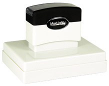 MaxLight 700(2.75" X 3.75") Pre-inked Stamp.High quality impression