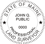 Land Surveyor - Maine
Available in several mount options.