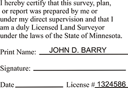 Land Surveyor - Minnesota
Available in several mount options