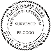 Licensed Professional Surveyor - Mississippi
Available in several mount options.