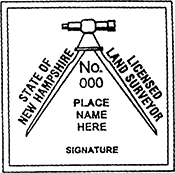 Land Surveyor - New Hampshire
Available in several mount options.