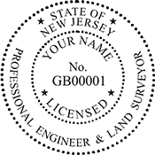 Professional Engineer & Land Surveyor - New Jersey
Available in several mount options.