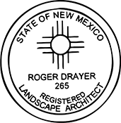 Landscape Architect - New Mexico
Available in several mount options.