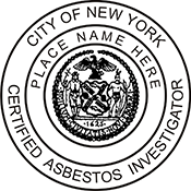 Asbestos Investigator - New York
Available in several mount options.