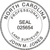 Land Surveyor - North Carolina
Available in several mount options.