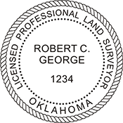 Land Surveyor - Oklahoma
Available in several mount options.