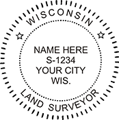 Land Surveyor - Wisconsin
Available in several mount options.