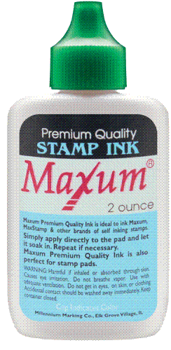 Maxum Stamp Ink-Green