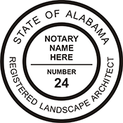 Landscape Architect - Alabama
Available in various mount options