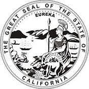 State Seal - California
Available in several mount options