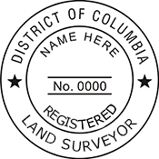 Land Surveyor - District of Columbia
Available in several mount options