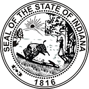 State Seal - Indiana
Available in several mount options