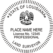 Land Surveyor - Louisiana
Available in several mount options