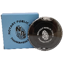 Inkless thumb print pad

clear, legible thumb prints and easy clean-up!

Recommended for use with The Notary Records Book